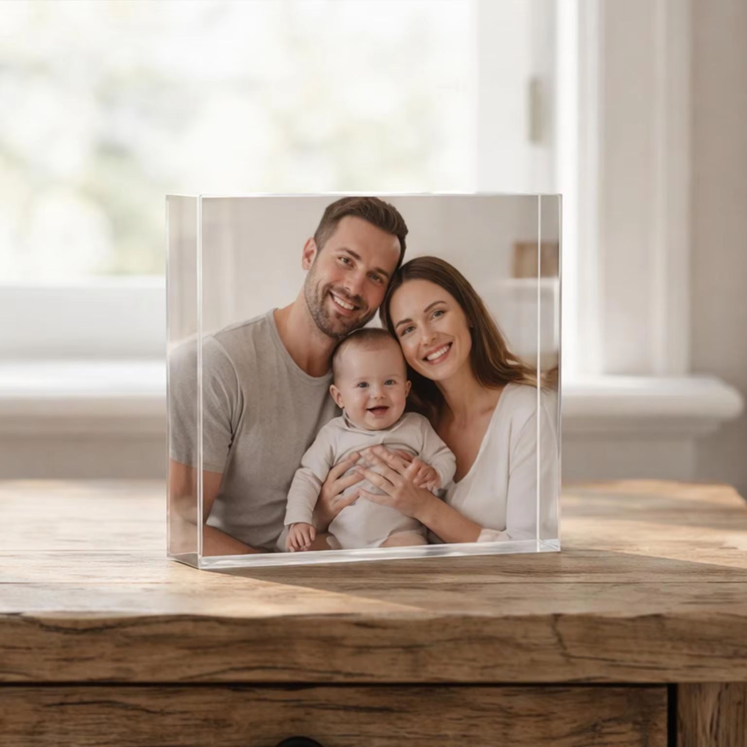 Photo Acrylic Block - كتلة صور الصداقة المخصصة، إطار صور